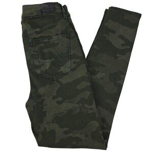 American Eagle Camo Jeggings Women‎ 6 Curvy Super High Rise Stretch NEW